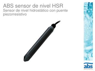 ABS sensor de nivel HSR Sensor de nivel hidrostático con puente piezorresistivo