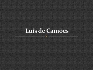 Luís de Camões