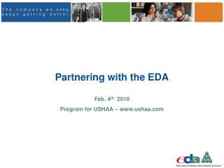 Partnering with the EDA