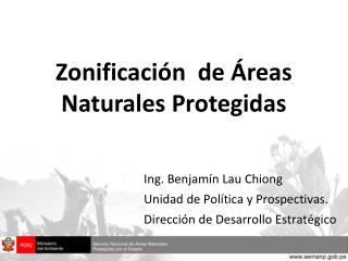 Ing. Benjamín Lau Chiong Unidad de Política y Prospectivas. Dirección de Desarrollo Estratégico