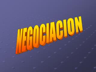 NEGOCIACION