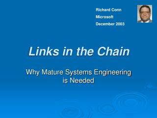 Links in the Chain