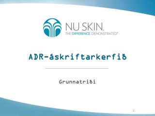 ADR-áskriftarkerfið
