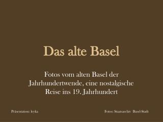 Das alte Basel