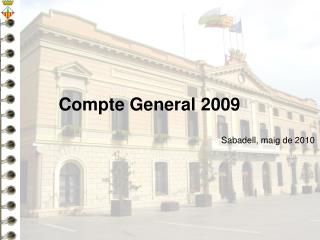 Compte General 200 9