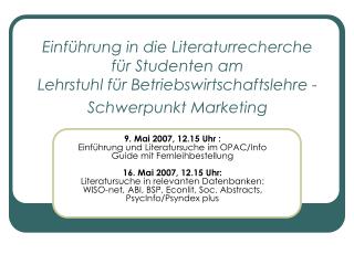 Ihre Ansprechpartner