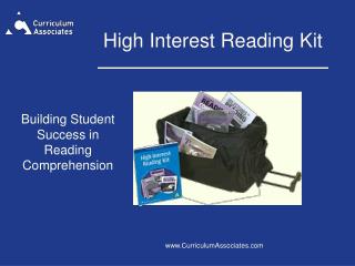 High Interest Reading Kit