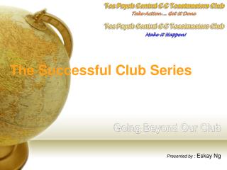 The Successful Club Series Going Beyond Our Club