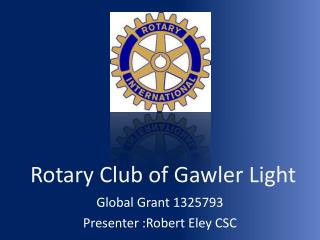 Rotary Club of Gawler Light