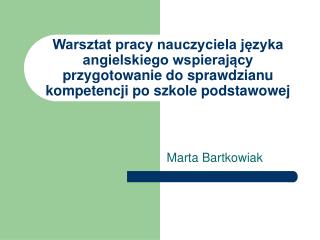 Marta Bartkowiak