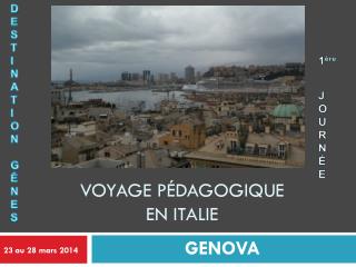 Voyage pédagogique en Italie