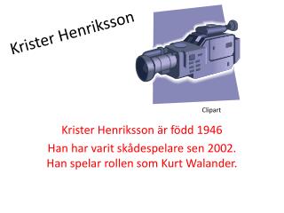 Krister Henriksson