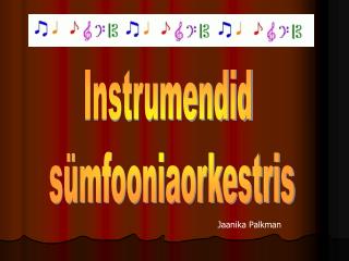 Instrumendid sümfooniaorkestris