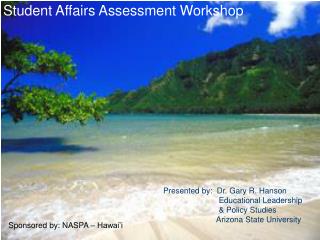Student Affairs Assessment Workshop