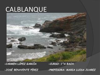 CALBLANQUE