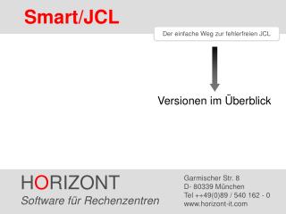 Der einfache Weg zur fehlerfreien JCL