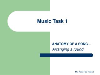 Music Task 1