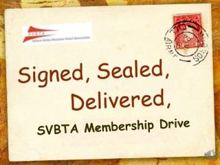 SVBTA Membership Drive