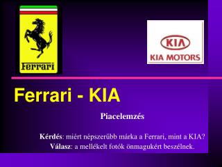 Ferrari - KIA