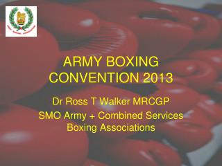 ARMY BOXING CONVENTION 2013