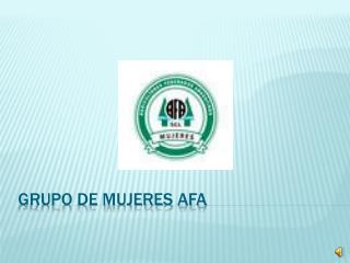 Grupo de Mujeres afa