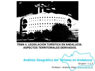Grupos: 1 y 2 Profesor: Arsenio Villar. arsenio@us.es