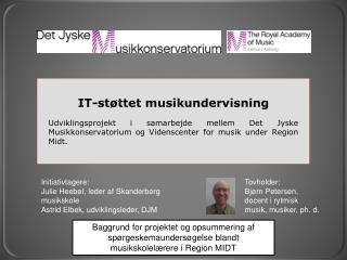 IT-støttet musikundervisning