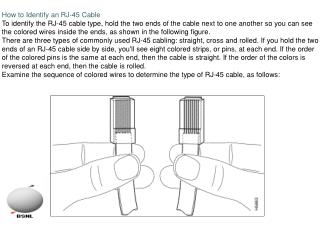 How to Identify an RJ-45 Cable
