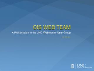 OIS Web Team