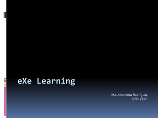 eXe Learning