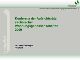 Dr. Axel Viehweger Vorstand