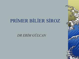 PRİMER BİLİER SİROZ