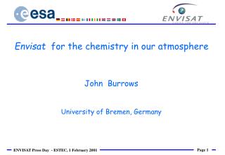 John Burrows University of Bremen, Germany