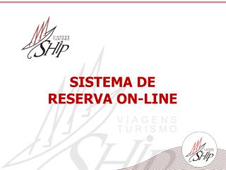 SISTEMA DE RESERVA ON-LINE