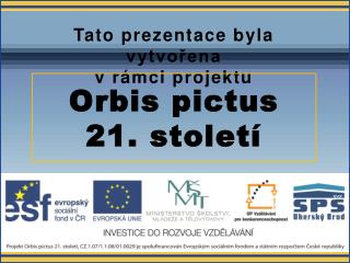 Orbis pictus 21. století