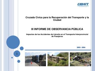 Cruzada Cívica para la Recuperación del Transporte y la Ciudad