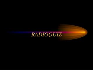 RADIOQUIZ