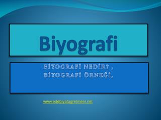 Biyografi