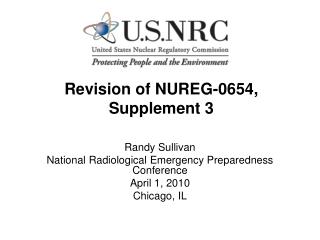 Revision of NUREG-0654, Supplement 3
