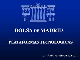 BOLSA DE MADRID