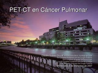PET-CT en Cáncer Pulmonar