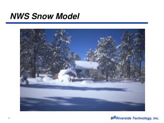 NWS Snow Model