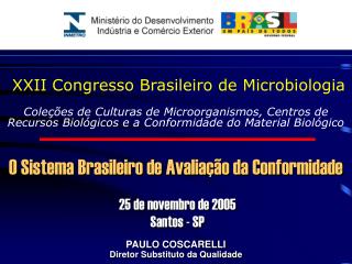 XXII Congresso Brasileiro de Microbiologia