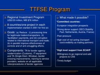 TTFSE Program