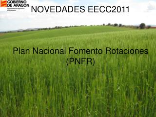 NOVEDADES EECC2011 Plan Nacional Fomento Rotaciones (PNFR)