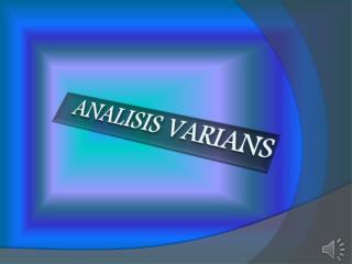 Analisis varians