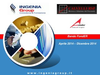 Bando FondER Aprile 2014 – Dicembre 2014