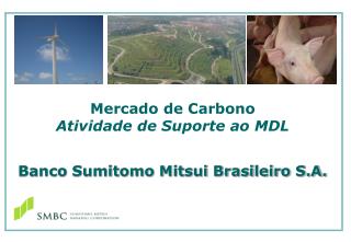Mercado de Carbono Atividade de Suporte ao MDL Banco Sumitomo Mitsui Brasileiro S.A.