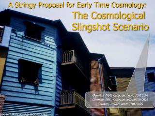 The Cosmological Slingshot Scenario