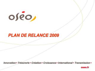 PLAN DE RELANCE 2009